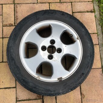 🛞 HlinĂkovĂ© disky R15 4x100 + pneumatiky 195/60 – Opel - 6