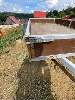 Predám brzdený prívesný vozík – nosnosť 1500 kg (bez TP) - 6