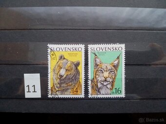 Poštové známky č.485 - SLOVENSKO - 20 ks sérií - 6