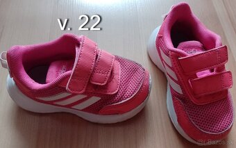 Ružové topánočky + ruž..Adidas v. 22 - 6