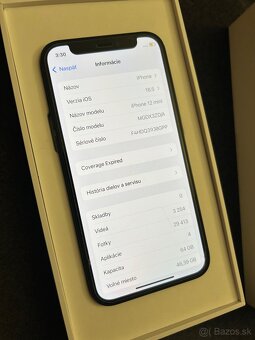 iPhone 12 Mini 64GB black - 6