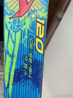 Juniorské lyže 120 cm Nordica FIRE ARROV TEAM + palice - 6