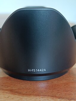 Nová slnečná clona H-FS1442A  na objektív Panasonic Lumix - 6