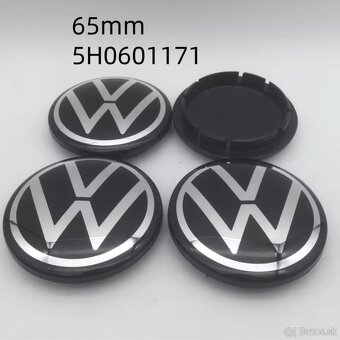 VW stredové krytky, pukličky, puklice - 6