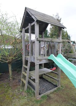 Drevené detské ihrisko - borovica - 6