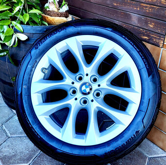 alu R17 5x112, senzory tlaku, letné pneu 205/55, orig. BMW 2 - 6