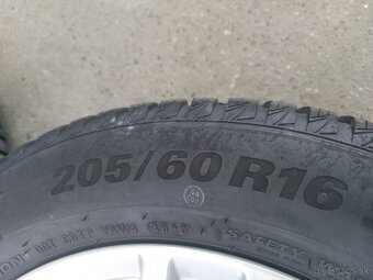 5x100R16 elektrony VW-SKODA-AUDI -SEAT-205/60R16 zimne pneu - 6