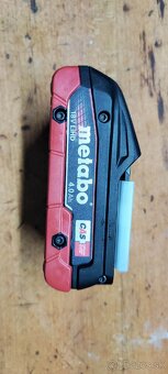 Predam novy nepouzity akumulator Metabo 4,0Ah LiHD CAS - 6