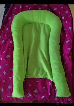 Hniezdo s deckou a vankušíkom pre bábätka - 6