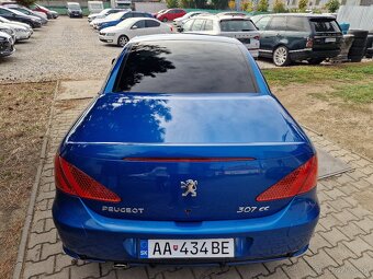 Peugeot 307 CC 1.6 16V 110k M5 cupé/cabrio (benzín) - 6