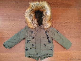 Zimná bunda s kožušinou v.1,5 - 2 r. - 6