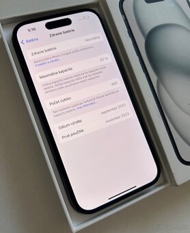 iPhone 15 128GB black - záruka - 6