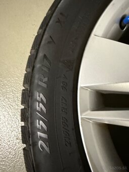 5x112 org. SKODA MARKAB 6.5jx17 et41 215/55 r17 ZIMNE - 6