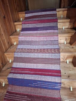 Koberec fialovo modry - 6