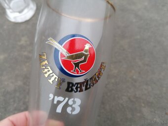 Predám sklenené pivové poháre - 6