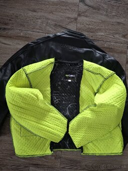 Pánska moto kožená bunda 3Xl - 6
