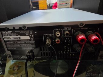 SHARP XL-HF202 stereo mikrosystém s USB, BT - 6