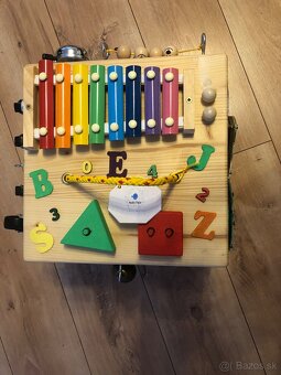 Montessori drevené kocky – masívne drevo, ručná práca, od 1+ - 6