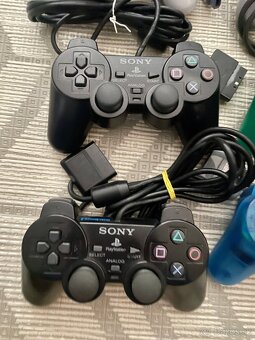 Sony Playstation PS1, PS2, ovládače, Multitap, karty - 6