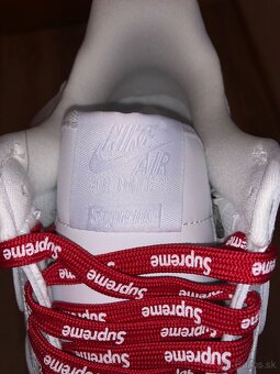 Nike Air Force 1 x Supreme Low White - 6