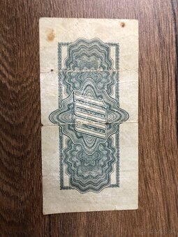 Bankovky PROTEKTORÁT a ČSR 2 - 6