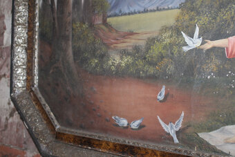 Olejomalba,Starý obraz zo Sakrálnou tématikou - 6