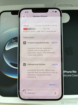 iPhone 16e 128GB 100% Batéria - 6