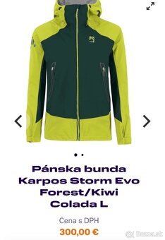 Pánska bunda Karpos Storm Evo Forest/Kiwi - 6