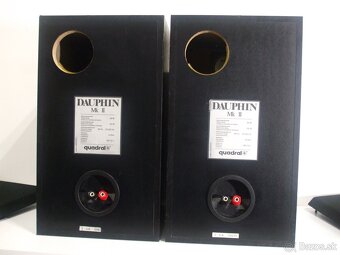 100W regalove 2-pas. reproduktory QUADRAL 39x22x29cm GERMANY - 6