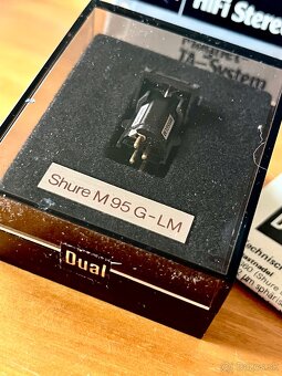 DUAL SHURE M 95 G - LM - nová doposud nevybalená přenoska - 6
