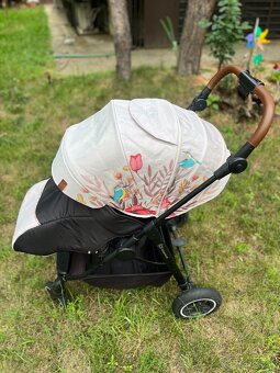 Športový kočík Kinderkraft All Road - BIRD PATTERN - 6