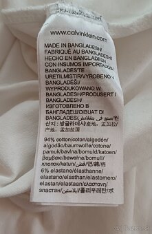 Calvin Klein biele strečové - 6
