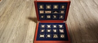 Predám strieborné známky v boxe - 6