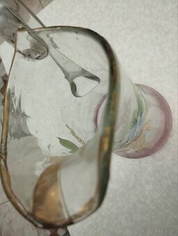 Sklenený džbán - ručná výroba - 6