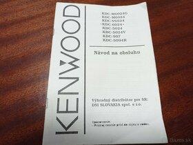 Autorádio KENWOOD KDC 6024 - 6