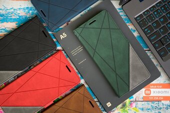 Dvojfarebné zatváracie puzdro pre Xiaomi, Redmi a Poco - 6