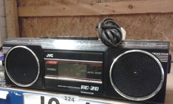 Aiwa Stereo a JVC na 12v 230v aj Baterky - 6