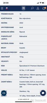 Specialized bicykel 16’’ - 6