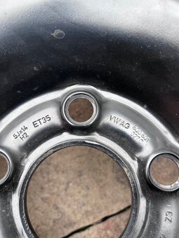 Orig. plechové disky Škoda R14, 5x100 - 6