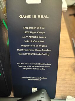 Predám Black Shark 4 PRO + príslušenstvo - 6