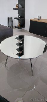 Sklenený konferenčný stolík - 6