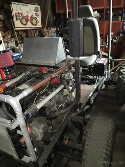 Malotraktor domácej výroby 4x4 - 6