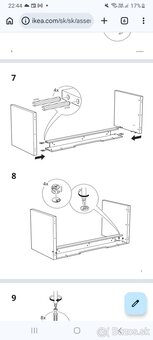 Pracovný / detský písací stôl Ikea - 6