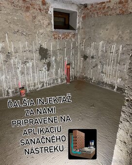 Injektáž muriva. Odvlhčovanie STOP vlhkému murivu - 6