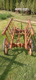 Starý drevený voz - rebriňak III - 6