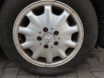 Sada ALU disků mercedes benz 7Jx15 ET37 + šrouby - 6
