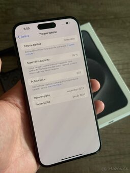 iPhone 15 Pro Max 256gb 95% - 6