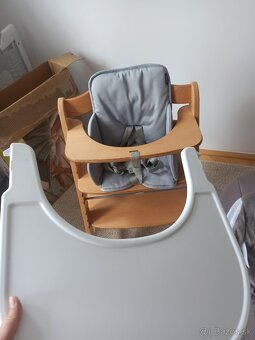 Detská stolička Hauck Alpha + hojdacie kresielko Bouncer - 6