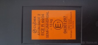 Vajíčko, autosedačka Cybex Aton 5 + báza - 6