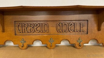 Starožitný rustikální věšák - 6